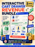 Interactive Cart Drawer Revenue Bundle — 5 Apps Replaced