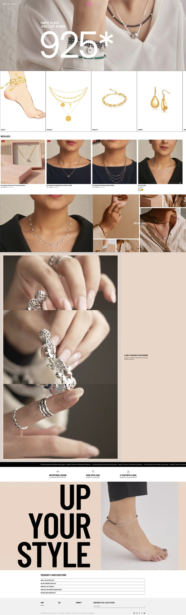 Dell'amore website