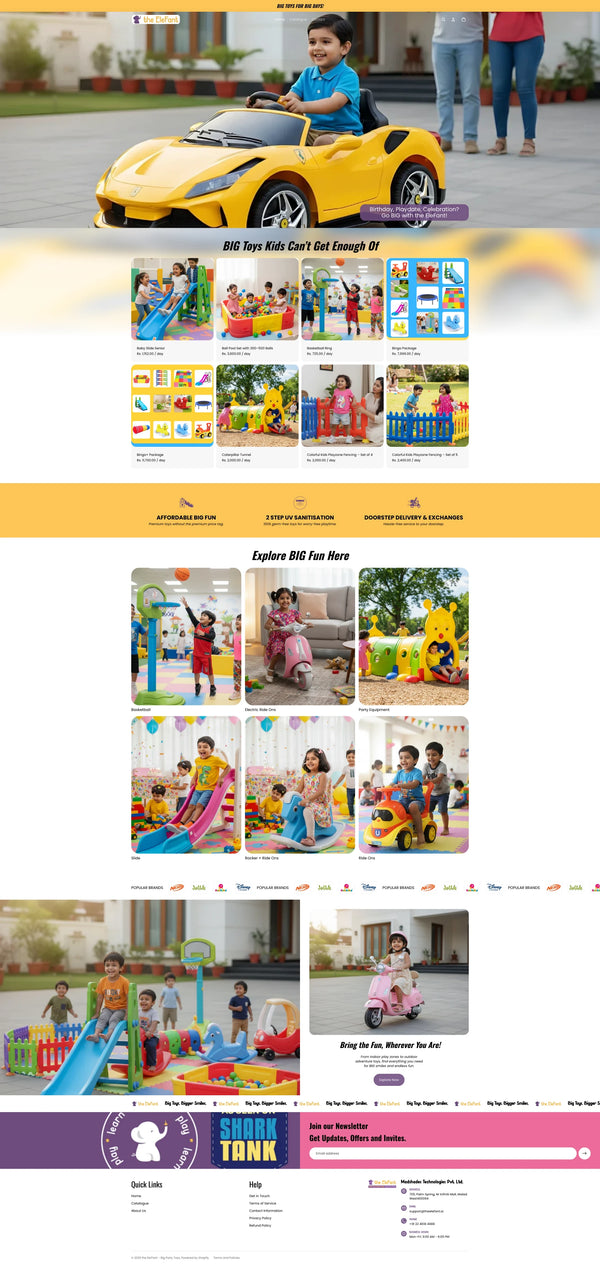 The Elefant website